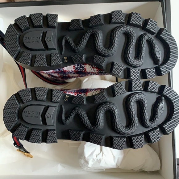 GUCCI TRIP ANKLE BOOTS - Picture 10 of 15